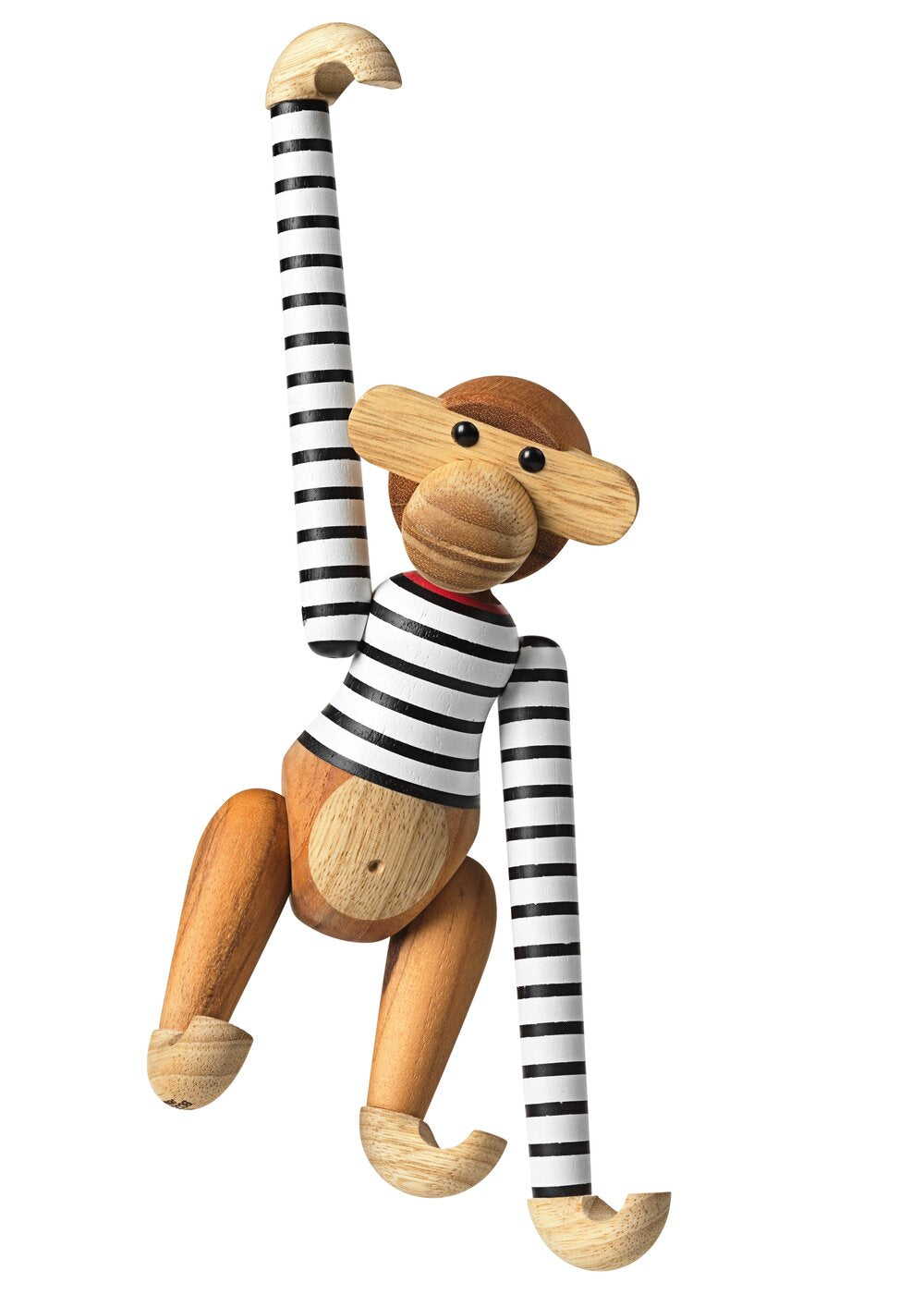 Kay Bojesen x Nørgaard abe, stor - hvid/sort